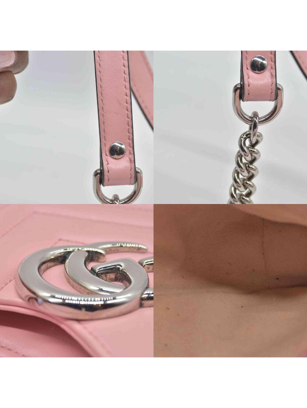 $2600 Gucci Calfskin Matelasse Small GG Marmont - Picture 6 of 15